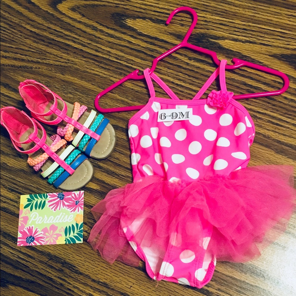 Polka Dot Swim Suit